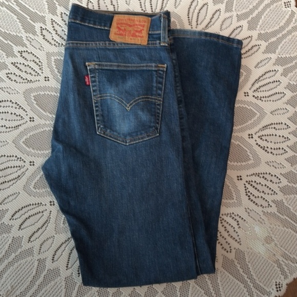 Levi's 513 Slim Straight Stretch Jeans size 32 x 32 - Picture 5 of 8
